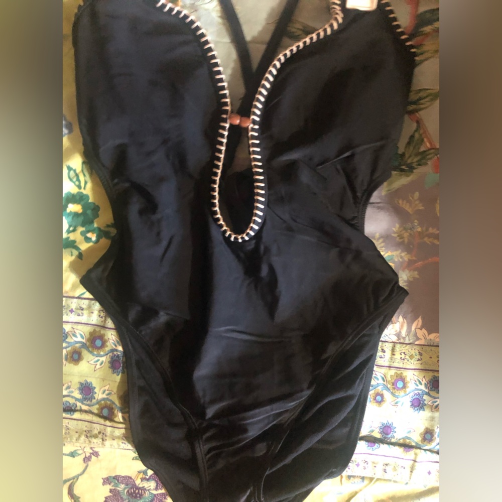 Black bathing suit new